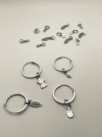 Aros con dijes